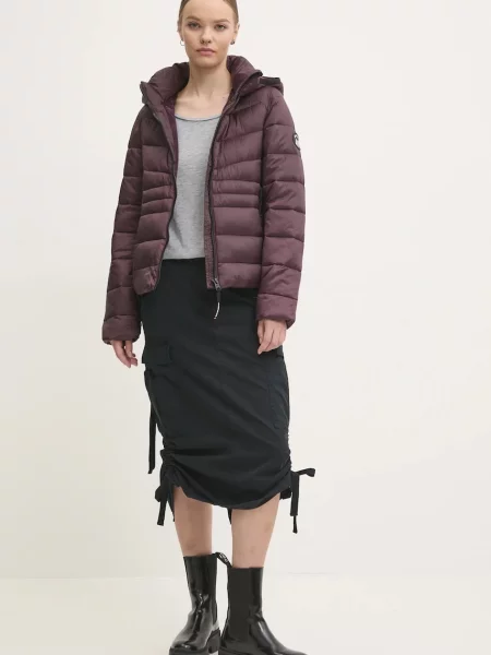 Куртка Superdry зимова фіолетовий