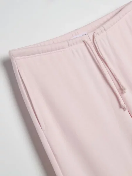 Спортивні штани джогери пастельний рожевий