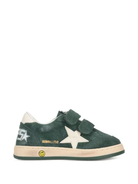 Sneakersy dziecięce Golden Goose Ball Star zielone