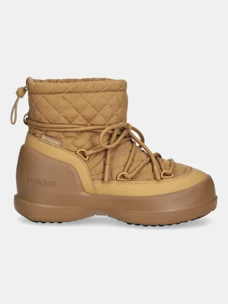 Moon Boot śniegowce MB MEZZALUNA QUILTED MID WP brązowy