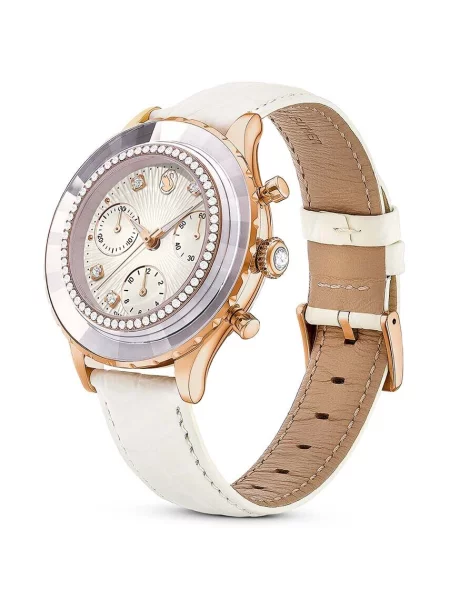 Swarovski Hodinky OCTEA CHRONO biela
