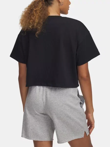 Tričko Under Armour orezané čierna