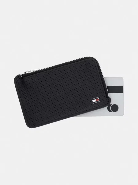 Tommy Hilfiger portfel skórzany czarny