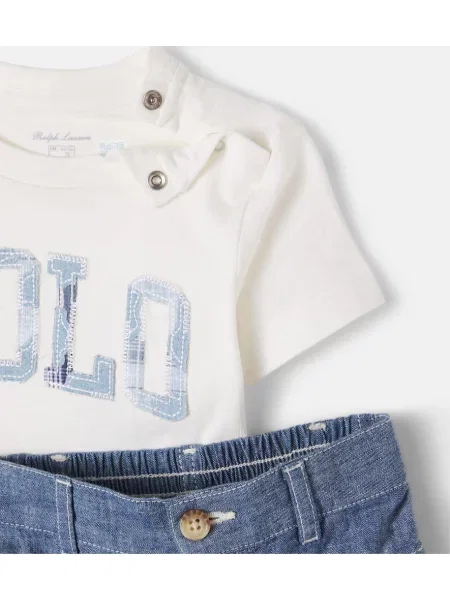 Gyerek pólóing Polo Ralph Lauren fehér