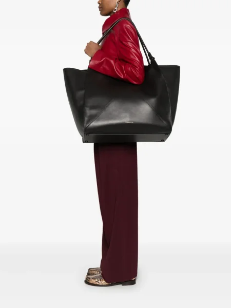 Geantă shopper Victoria Beckham negru