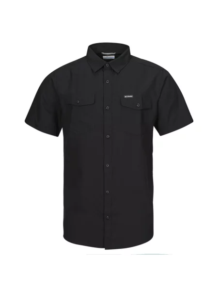 Kratek srajca Columbia s kratkimi rokavi črna