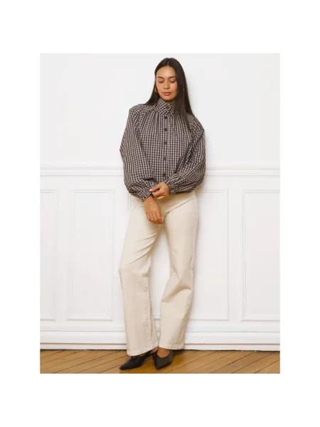 Bluza La Modeuse smeđa