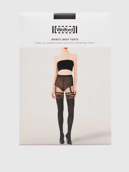 Колготы Wolford на запах черные