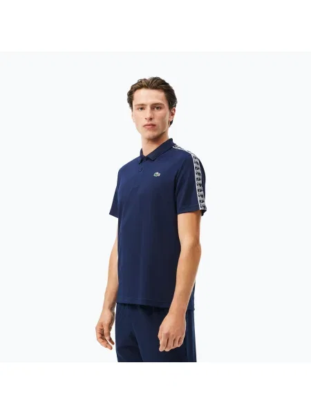 Lacoste férfi póló póló tengerészkék. Méret: M