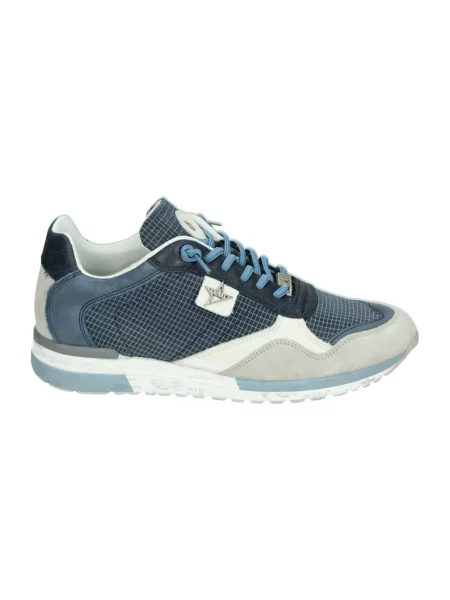Sneakersy Cetti skórzane niebieskie