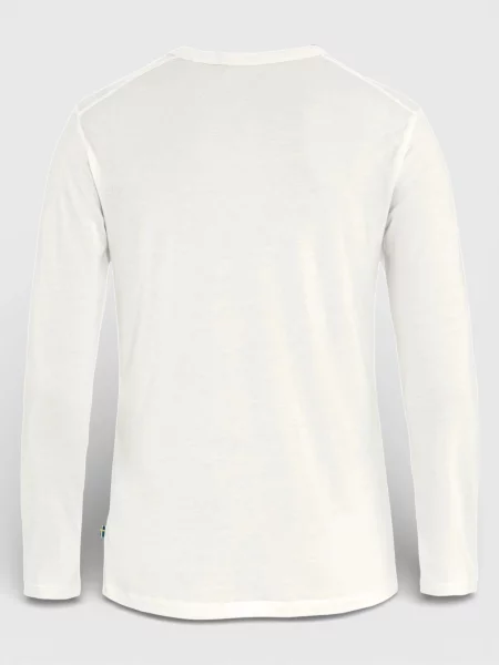T-shirt Fjallraven High Coast LS W biała
