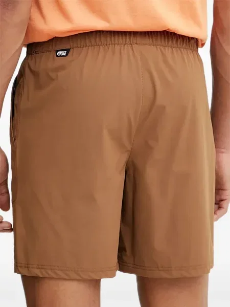 Kraťasy Picture s autogramem hnědé