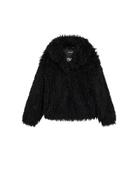 Desigual Palton de iarnă negru