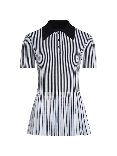 Tricou polo Karl Lagerfeld alb