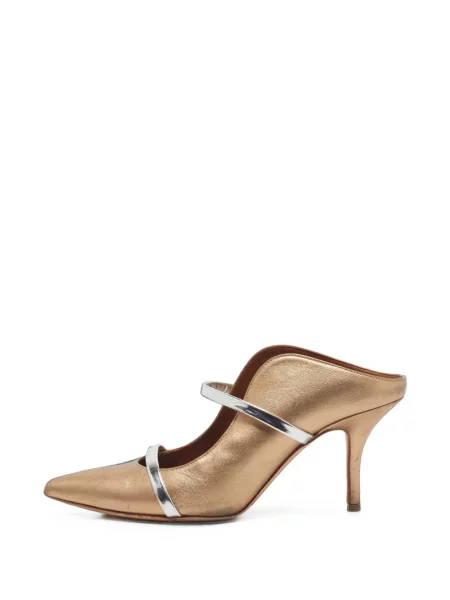 Papuci tip mules Malone Souliers cu bretele