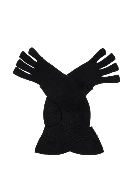 Γάντια Homme Plissé Issey Miyake μαύρο