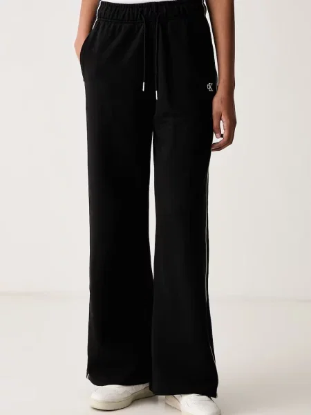 Calvin Klein Jeans pantaloni de trening pentru femei cu negru