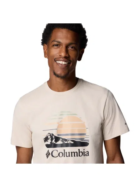 Tricou Columbia bej