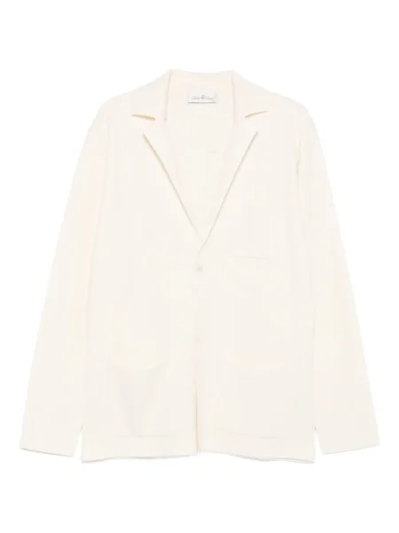 Cardigan Della Ciana de lână alb