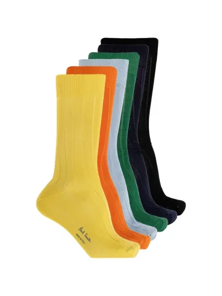 Șosete Paul Smith tricotate galben
