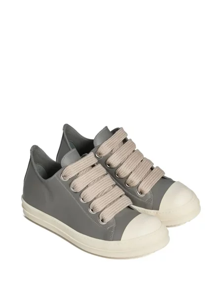 Sneakerși Rick Owens din piele gri