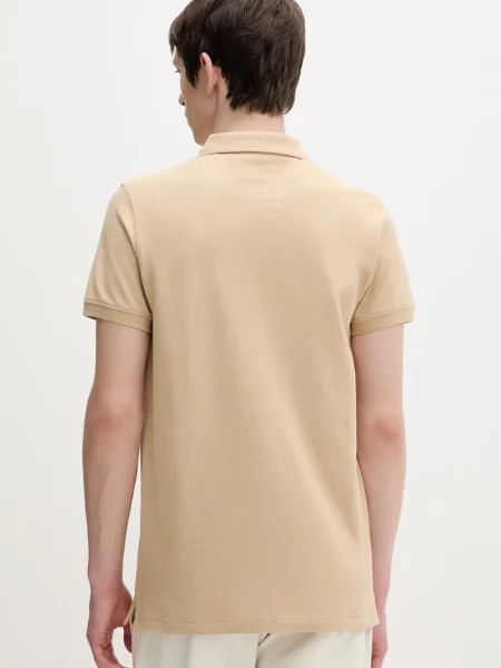 Tommy Jeans polo beżowa