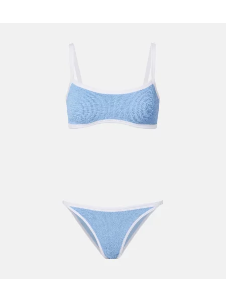 Bikini Hunza G albastru
