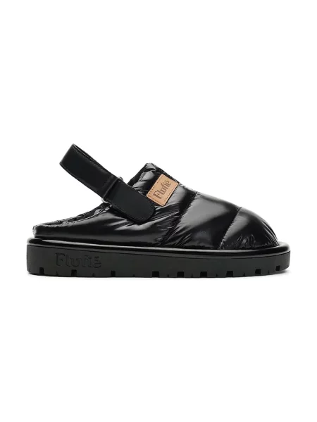 Пантофи Flufie Jet Black черно