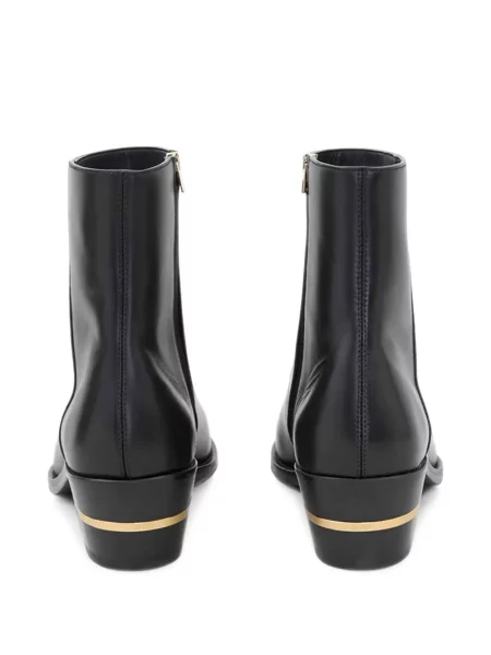 Botine Amiri din piele negru