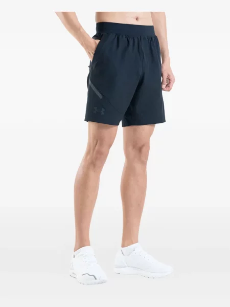 Pantaloni scurți Under Armour cu autograf negru