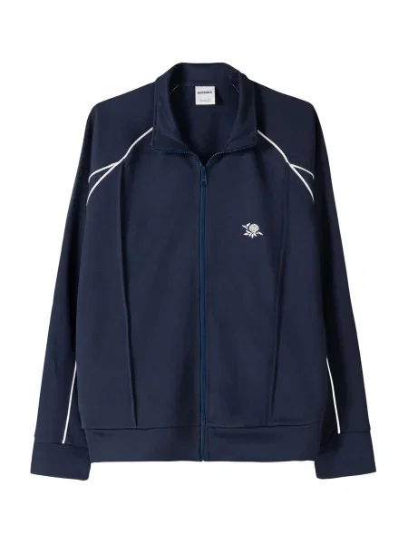 Bershka Prehodna jakna marine bela