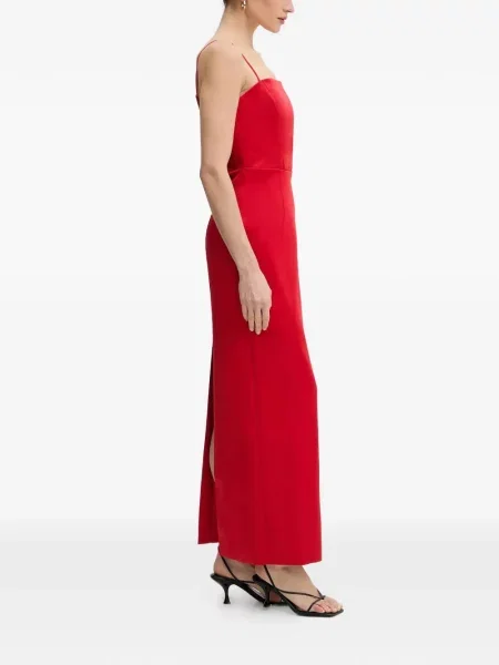 Rochie Bardot de costum roșu