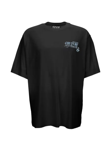 Grafic tricou Versace Jeans Couture cu imagine negru