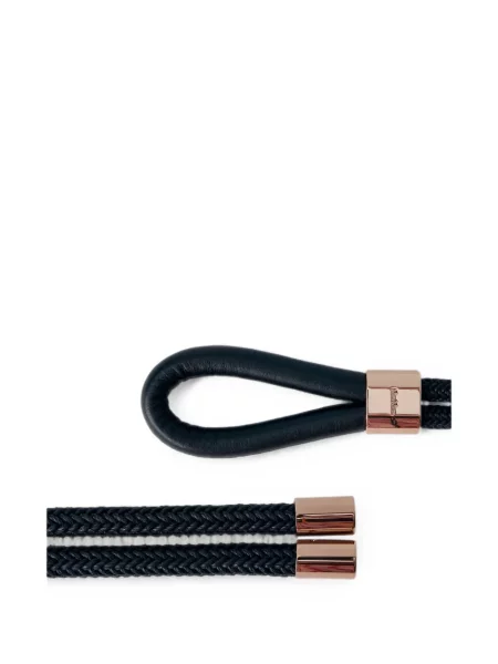 Cu centură curea Max Mara țesută negru