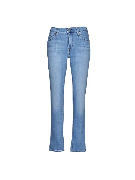 Blugi drepți Levi's® cu talie înaltă albastru
