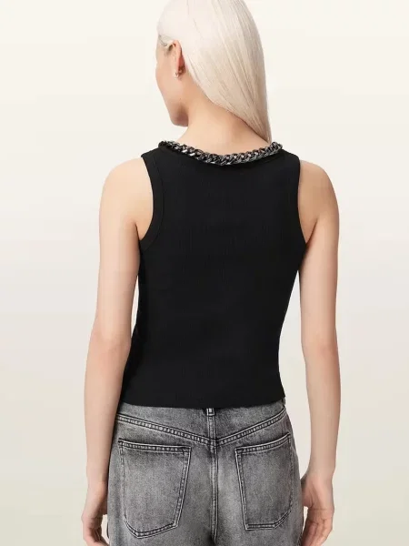 AllSaints топ з бавовною LUCY