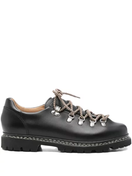 Botine Paraboot cu șireturi din piele negru