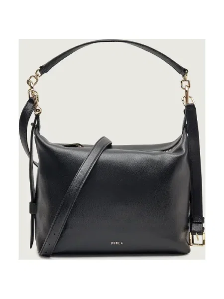 Geanta hobo Furla negru
