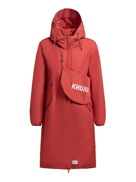 Khujo Palton de iarnă TIMEA roșu