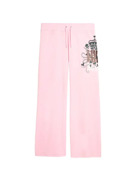 Pantaloni Juicy Couture alergare roz
