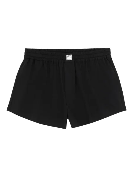 Pantaloni scurți Mm6 Maison Margiela negru