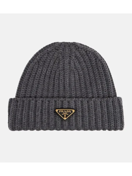 Căciulă Prada de lână gri