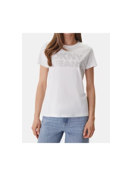 Tricou Dkny alb