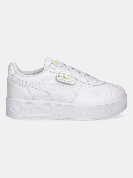 Sneakersy Puma Platform na platformie białe