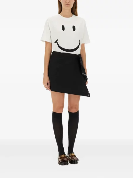 Tricou Moschino cu imagine alb