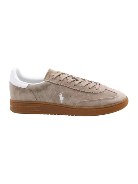 Sneakersy Polo Ralph Lauren brązowe