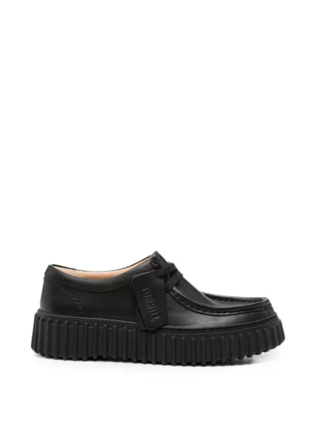 Pantofi derby Clarks din piele negru