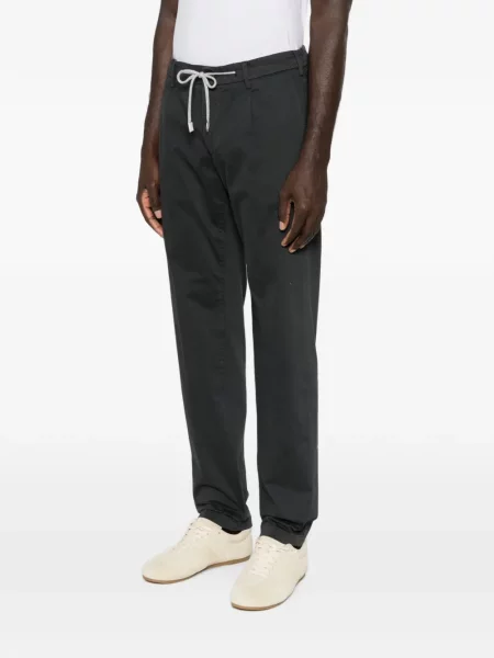 Pantaloni Eleventy cu cordon gri