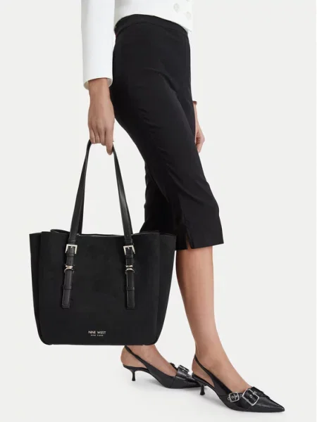 Nine West Geantă EO-STEEL negru