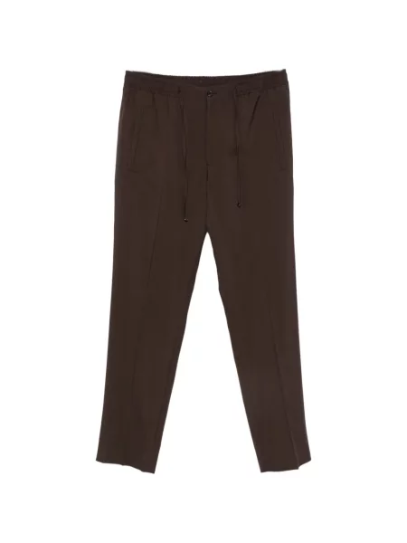 Pantaloni Corneliani cu cordon maro